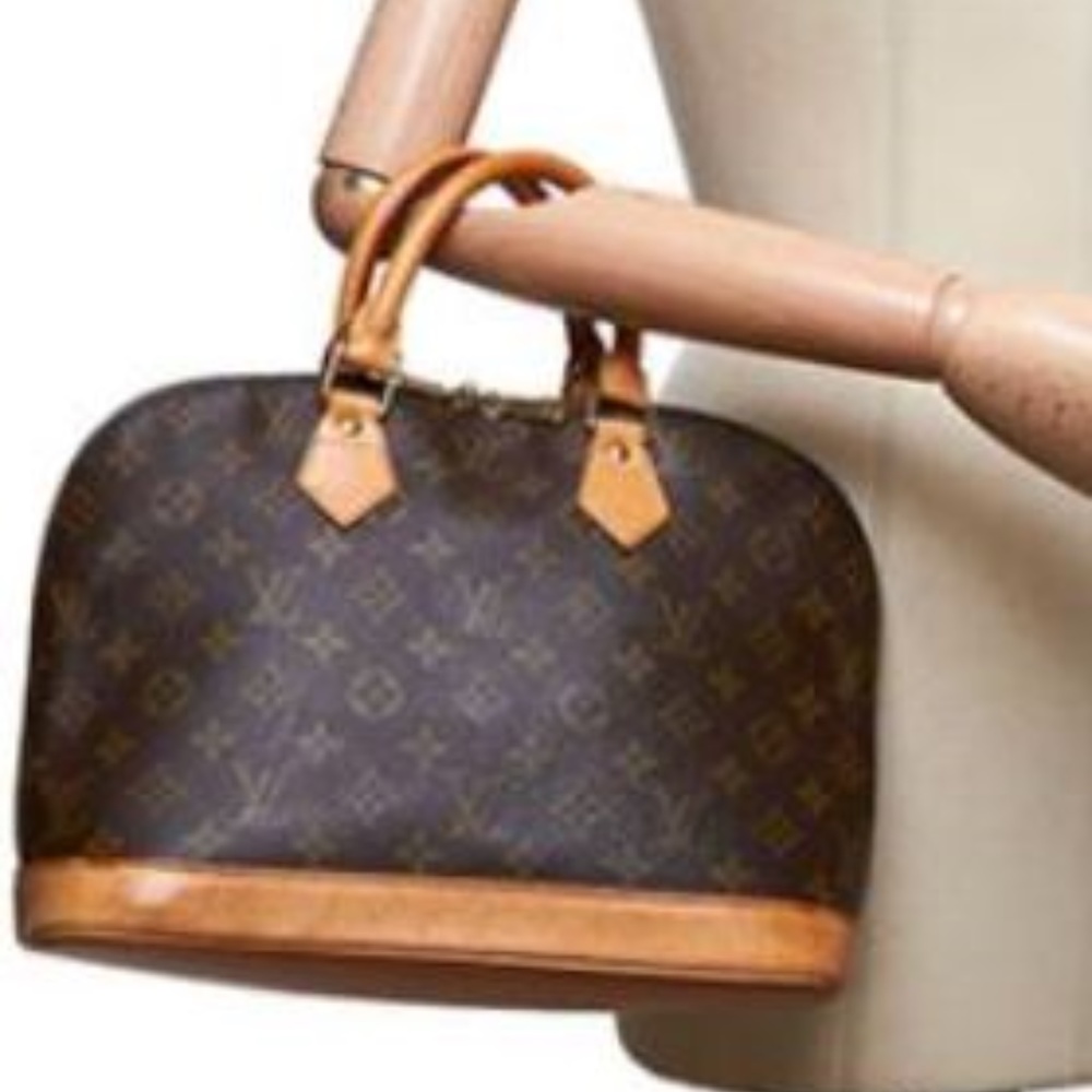 Louis Vuitton Vintage Alma PM Monogram Satchel